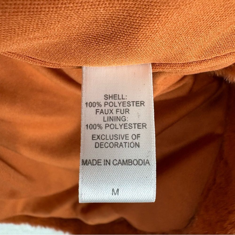 Cuddl Duds Faux Fur Jacket in Gingerbread - Picture 4 of 4